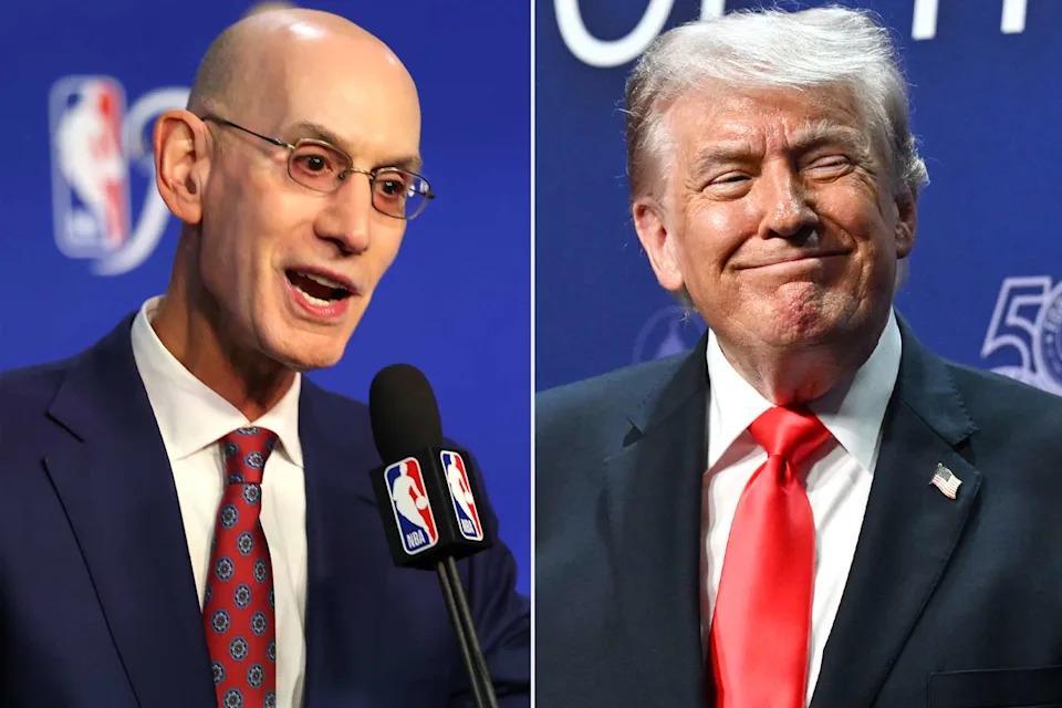 NBA总裁萧华：很高兴特朗普将观战总决赛G3
